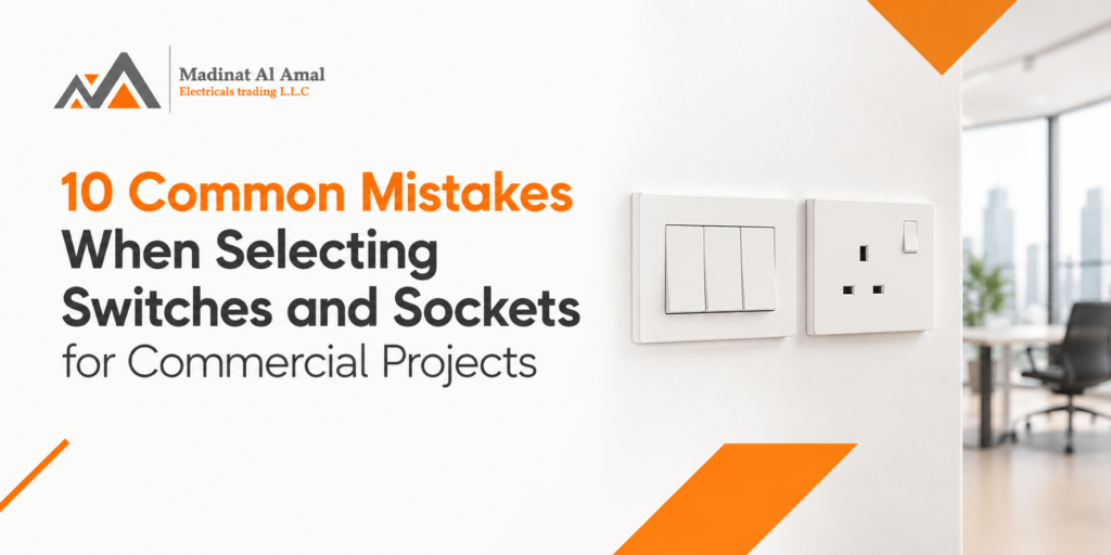 10 Common Mistakes When Selecting Switches and Sockets for Commercial Projects