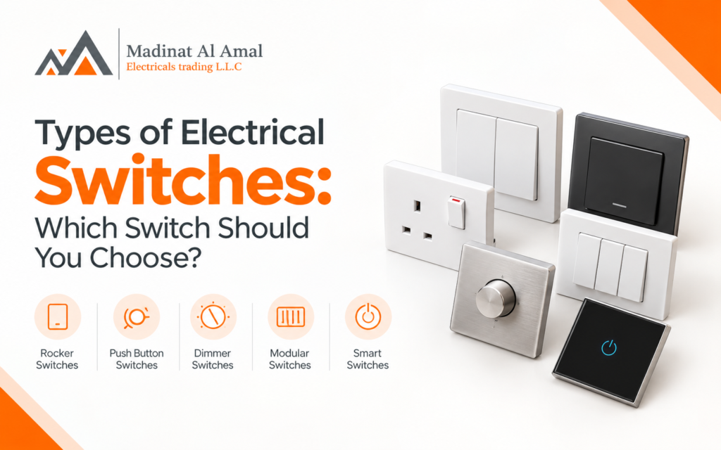 Types of Electrical Switches: Which Switch Should You Choose?
